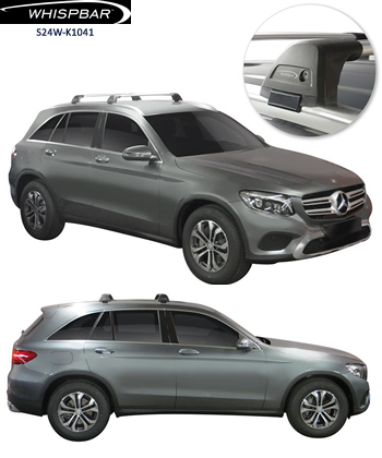 Mercedes GLC Yakima Whispbar roof rack